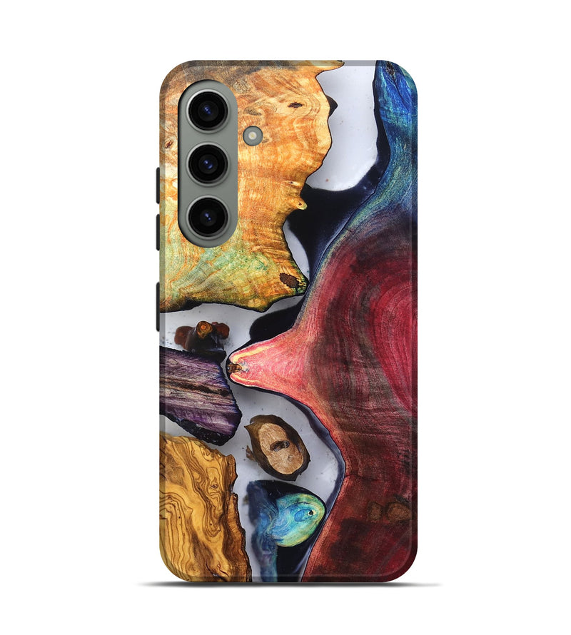 Galaxy S24 Wood Live Edge Phone Case - Earline (Clear, 819254)
