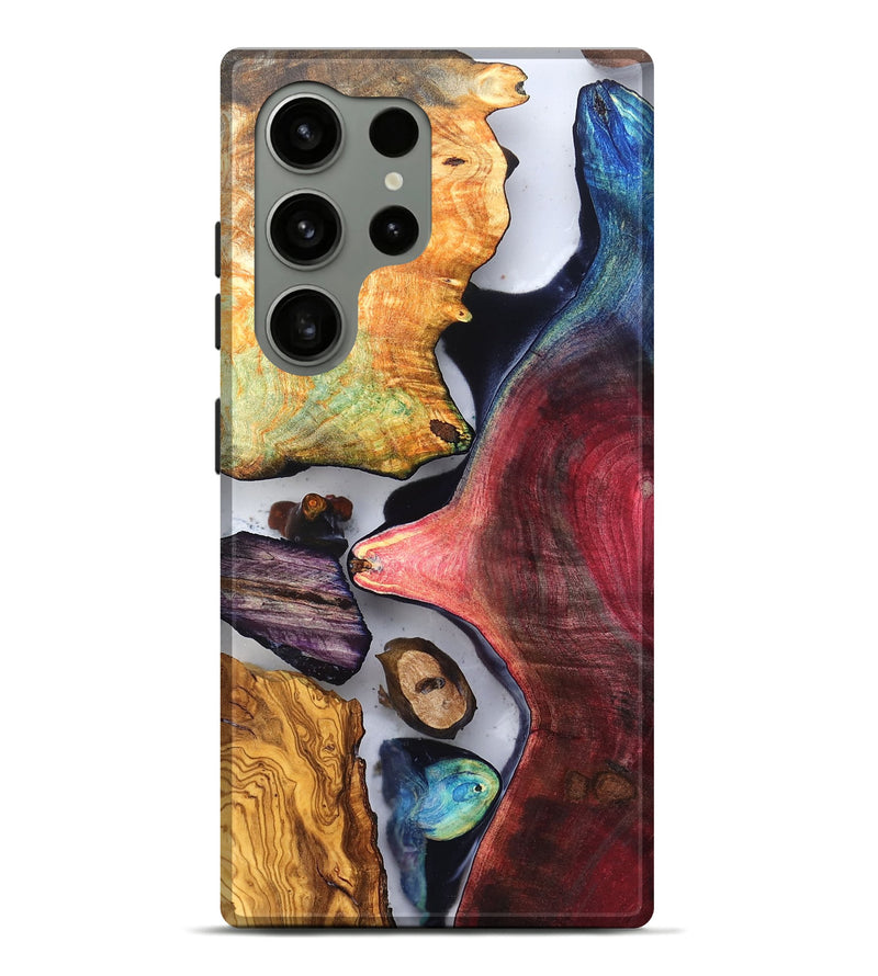 Galaxy S24 Ultra Wood Live Edge Phone Case - Earline (Clear, 819254)