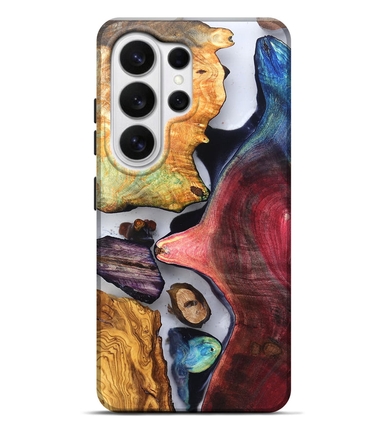 Galaxy S26 Ultra Wood Live Edge Phone Case - Earline (Clear, 819254)