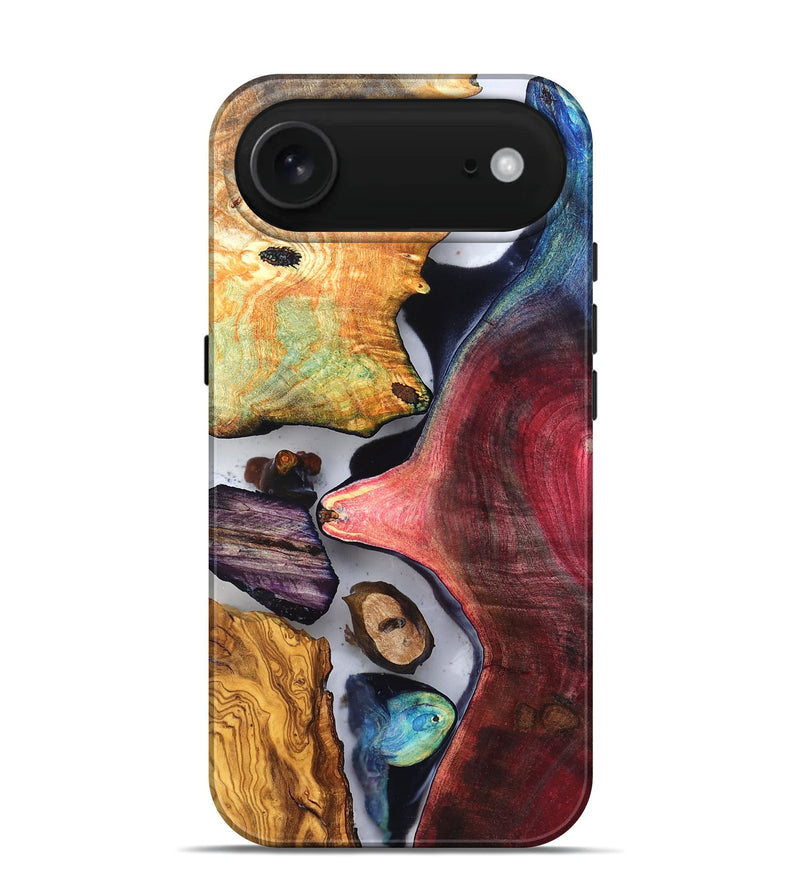 iPhone 17 Air Wood Live Edge Phone Case - Earline (Clear, 819254)