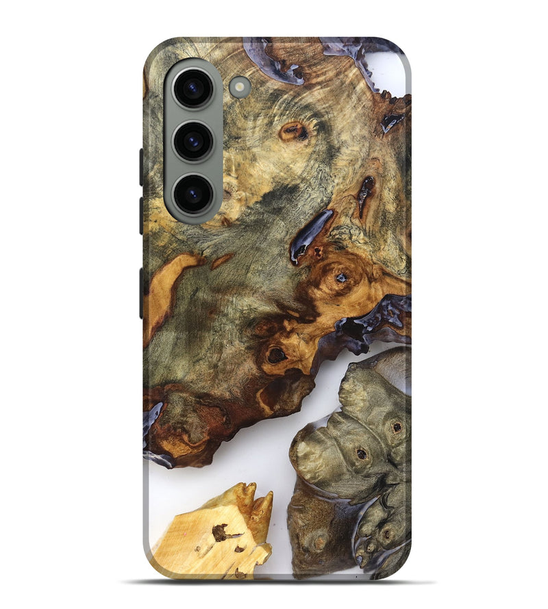 Galaxy S23 Plus Wood Live Edge Phone Case - Jorja (Clear, 819255)