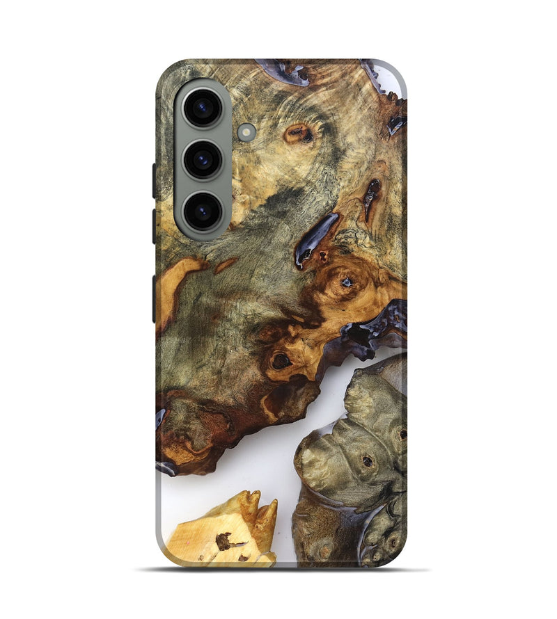 Galaxy S24 Wood Live Edge Phone Case - Jorja (Clear, 819255)