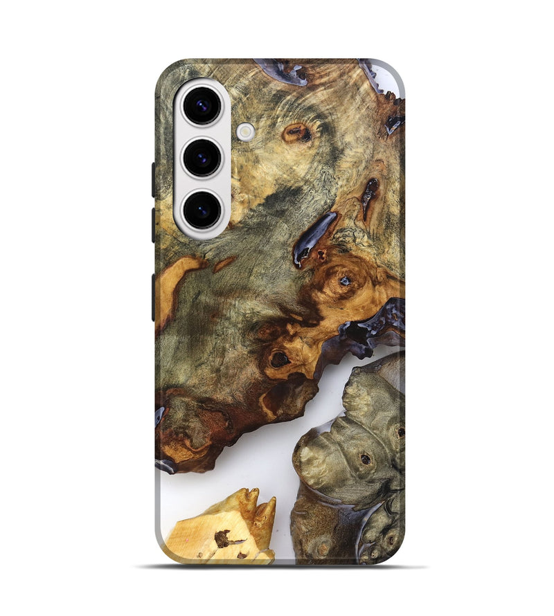 Galaxy S25 Wood Live Edge Phone Case - Jorja (Clear, 819255)