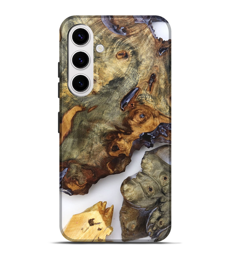 Galaxy S25 Plus Wood Live Edge Phone Case - Jorja (Clear, 819255)