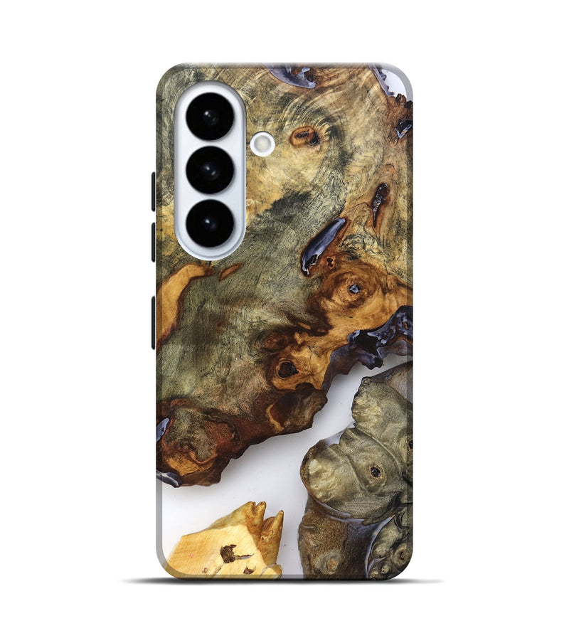 Galaxy S26 Wood Live Edge Phone Case - Jorja (Clear, 819255)