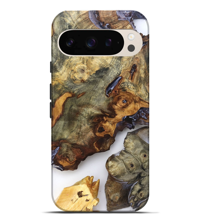 Pixel 10 Pro XL Wood Live Edge Phone Case - Jorja (Clear, 819255)