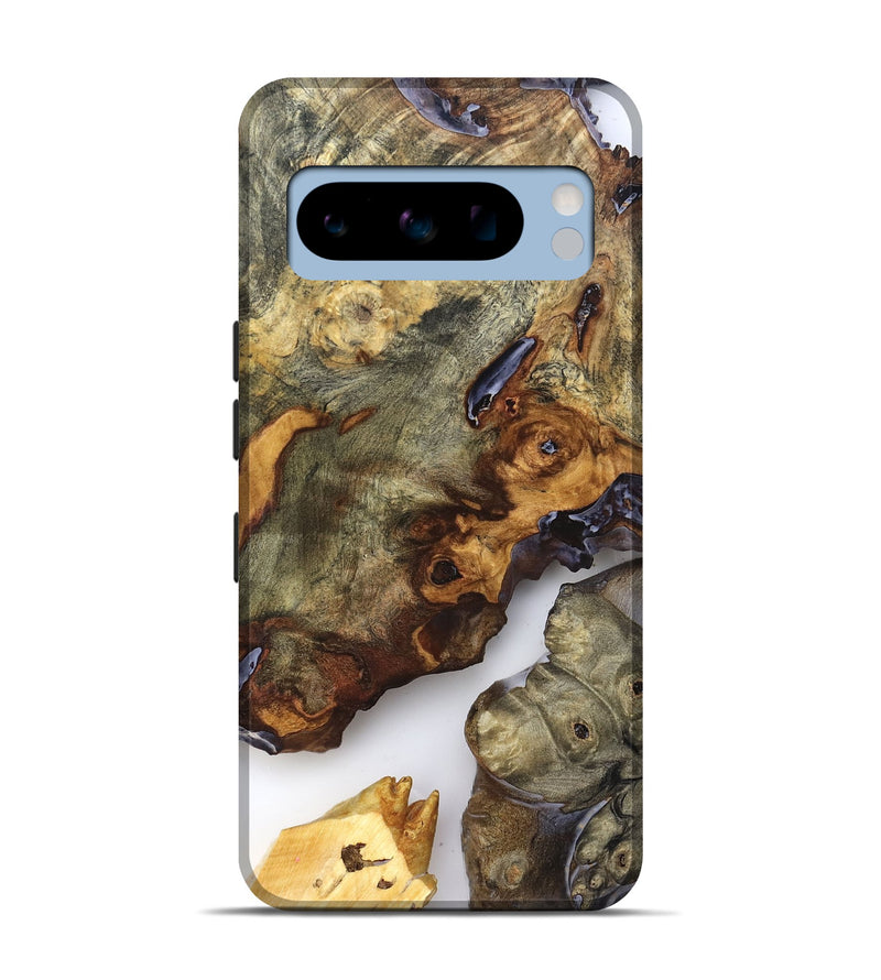 Pixel 8 Pro Wood Live Edge Phone Case - Jorja (Clear, 819255)