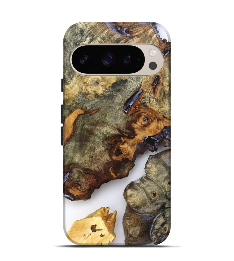 Pixel 9 Wood Live Edge Phone Case - Jorja (Clear, 819255)