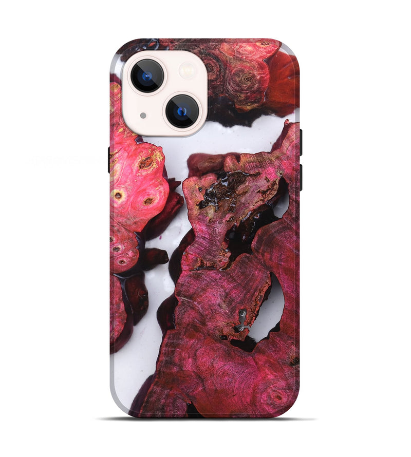 iPhone 13 Wood Live Edge Phone Case - Tayler (Clear, 819256)