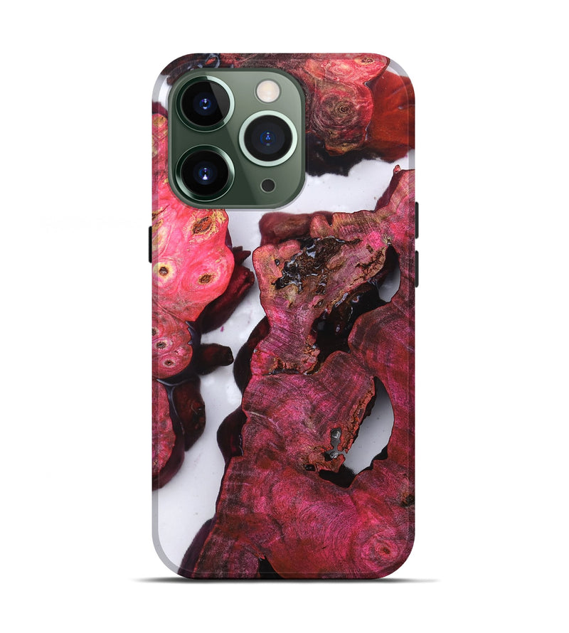 iPhone 13 Pro Wood Live Edge Phone Case - Tayler (Clear, 819256)