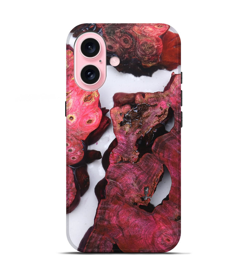 iPhone 17 Wood Live Edge Phone Case - Tayler (Clear, 819256)