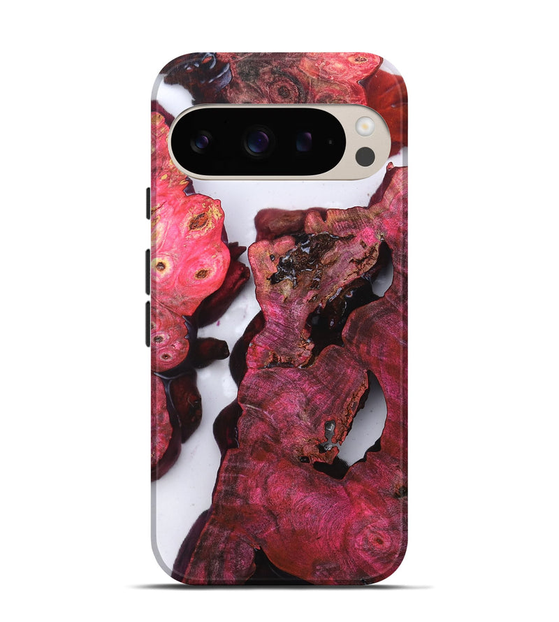 Pixel 9 Pro Wood Live Edge Phone Case - Tayler (Clear, 819256)