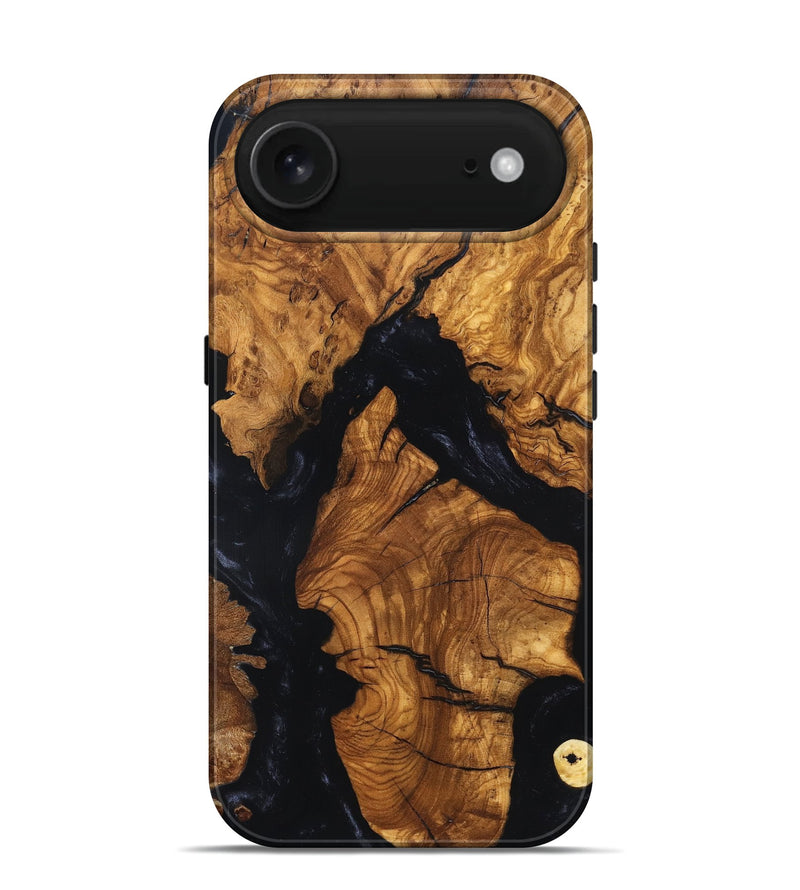 iPhone 17 Air Wood Live Edge Phone Case - Rod (Ancient Olive, 819257)