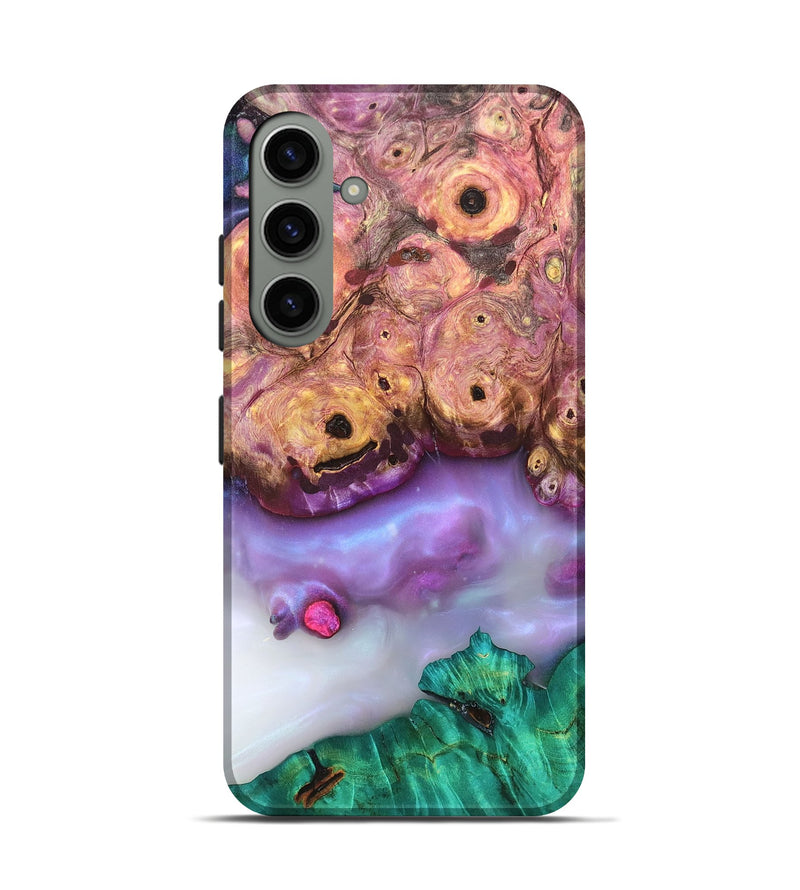 Galaxy S24 Wood Live Edge Phone Case - Laura (Clear, 819258)
