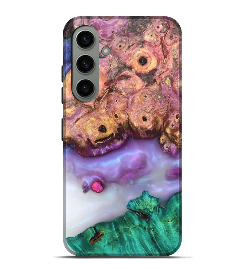 Galaxy S24 Plus Wood Live Edge Phone Case - Laura (Clear, 819258)