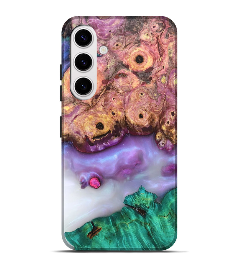 Galaxy S25 Plus Wood Live Edge Phone Case - Laura (Clear, 819258)