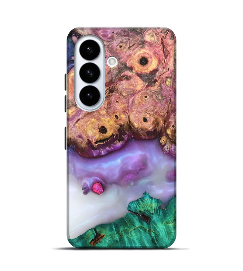 Galaxy S26 Wood Live Edge Phone Case - Laura (Clear, 819258)