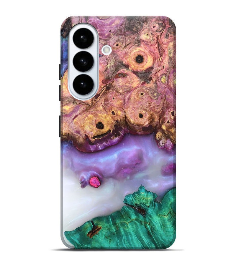 Galaxy S26 Plus Wood Live Edge Phone Case - Laura (Clear, 819258)