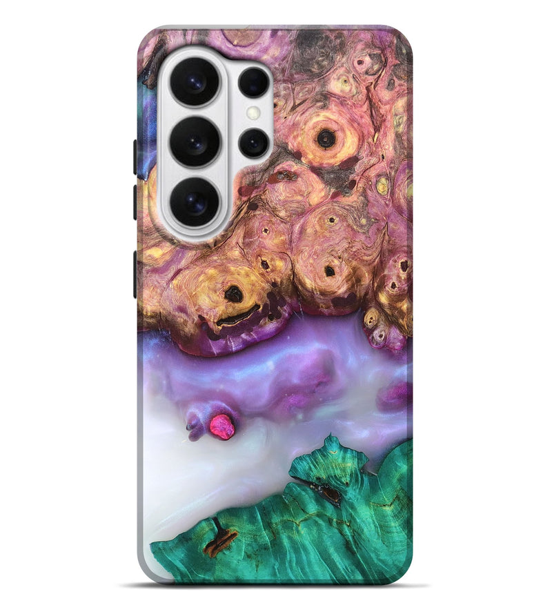 Galaxy S26 Ultra Wood Live Edge Phone Case - Laura (Clear, 819258)