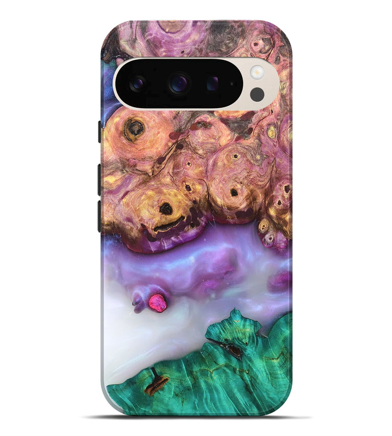Pixel 10 Pro XL Wood Live Edge Phone Case - Laura (Clear, 819258)