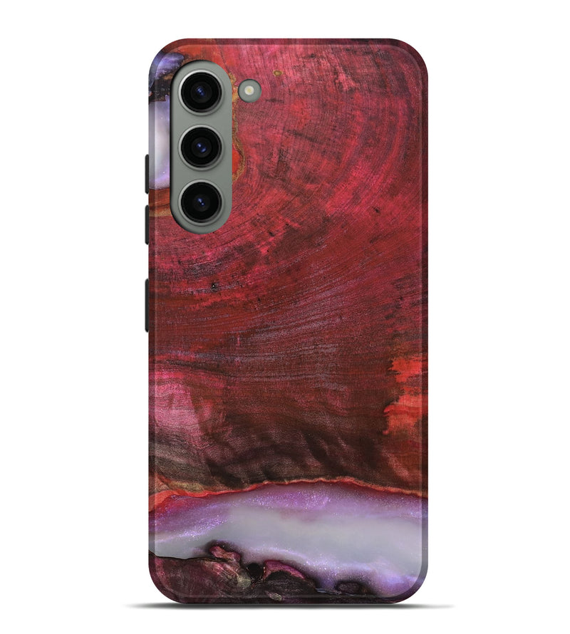 Galaxy S23 Plus Wood Live Edge Phone Case - Almeda (Clear, 819259)