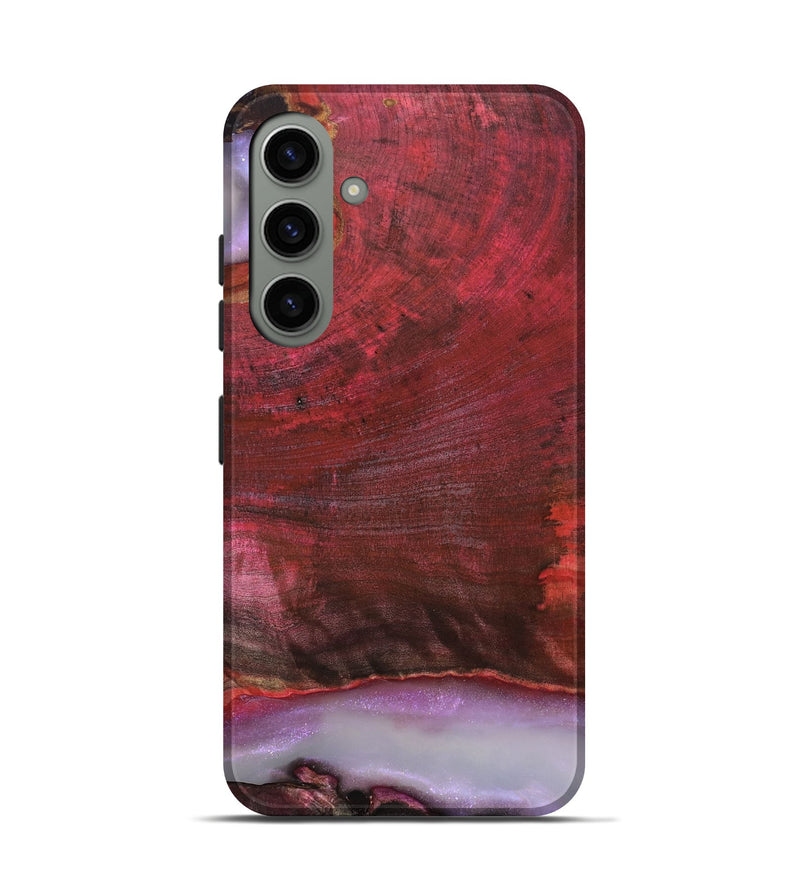 Galaxy S24 Wood Live Edge Phone Case - Almeda (Clear, 819259)