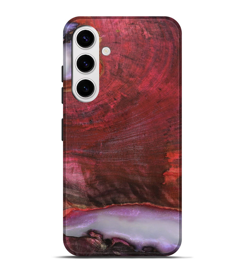 Galaxy S25 Plus Wood Live Edge Phone Case - Almeda (Clear, 819259)