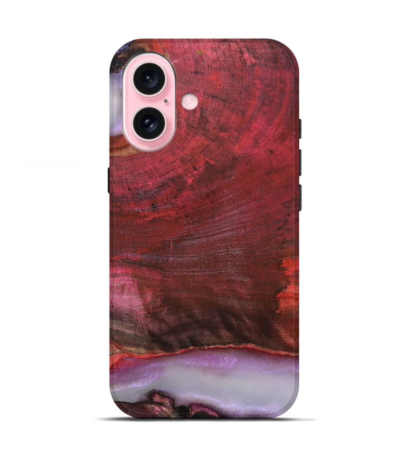 iPhone 17 Wood Live Edge Phone Case - Almeda (Clear, 819259)