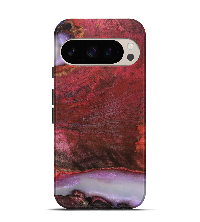 Pixel 10 Pro Wood Live Edge Phone Case - Almeda (Clear, 819259)