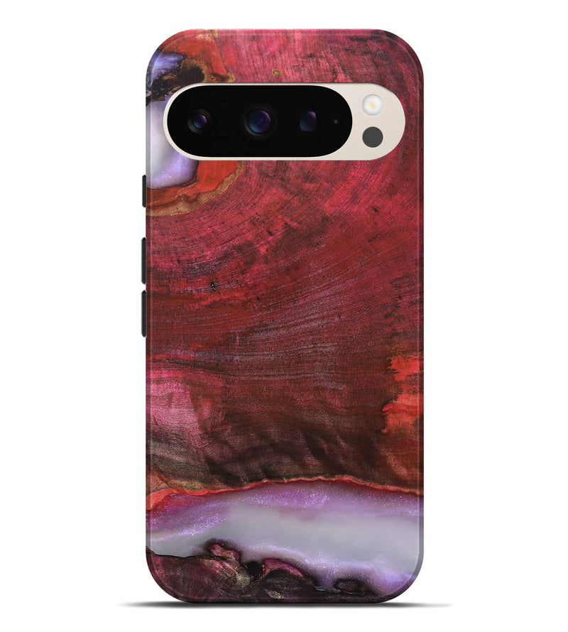 Pixel 9 Pro XL Wood Live Edge Phone Case - Almeda (Clear, 819259)
