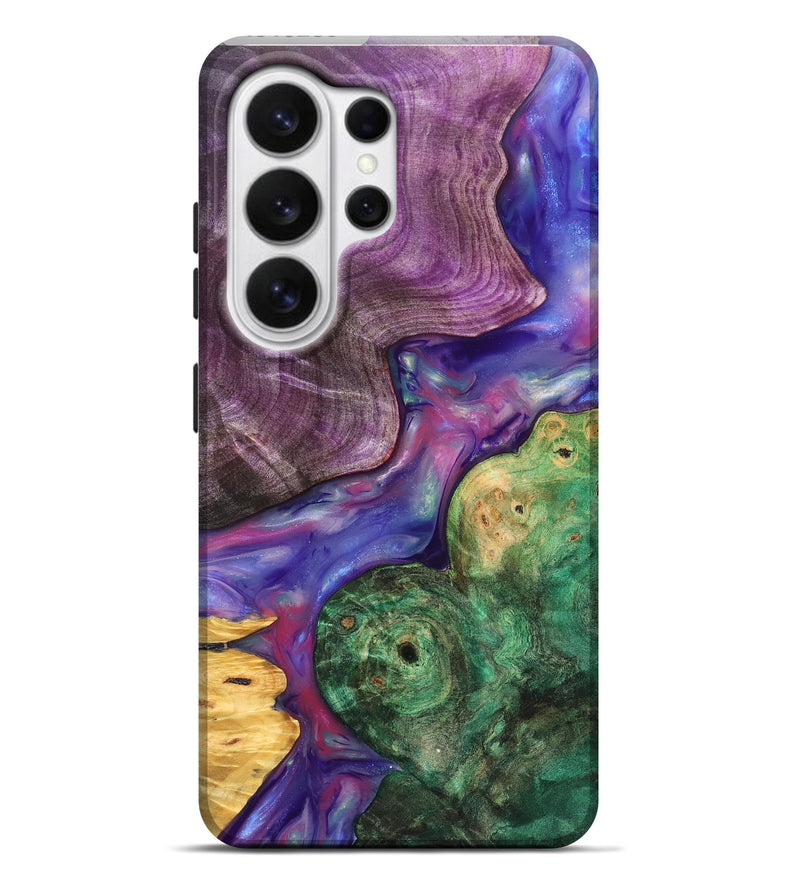 Galaxy S26 Ultra Wood Live Edge Phone Case - Cristal (Purple, 819260)