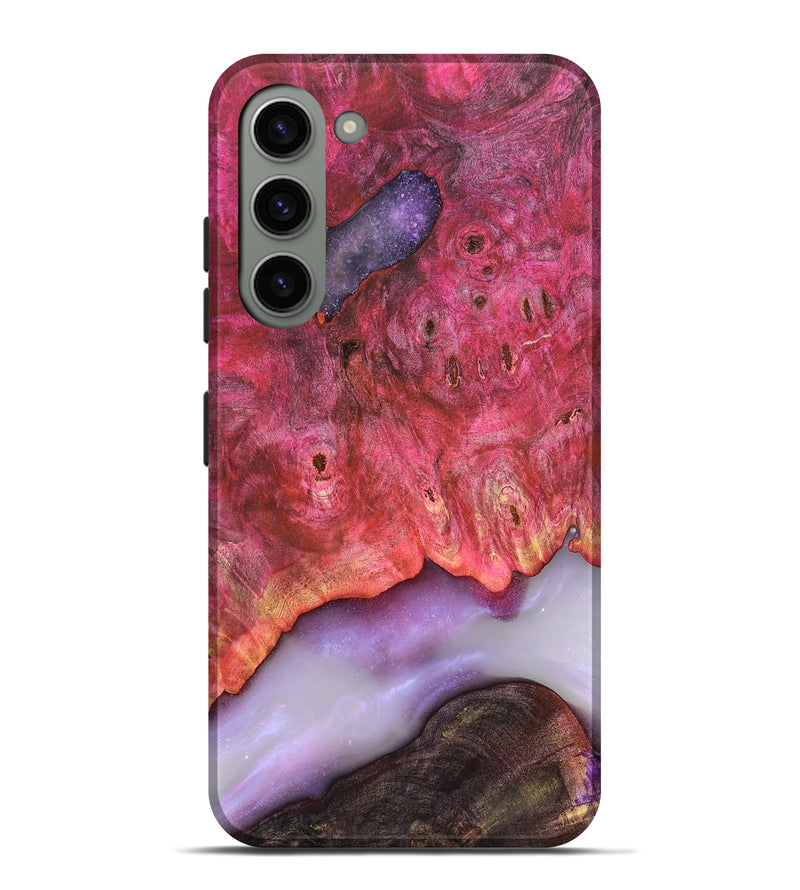 Galaxy S23 Plus Wood Live Edge Phone Case - Dixie (Clear, 819261)