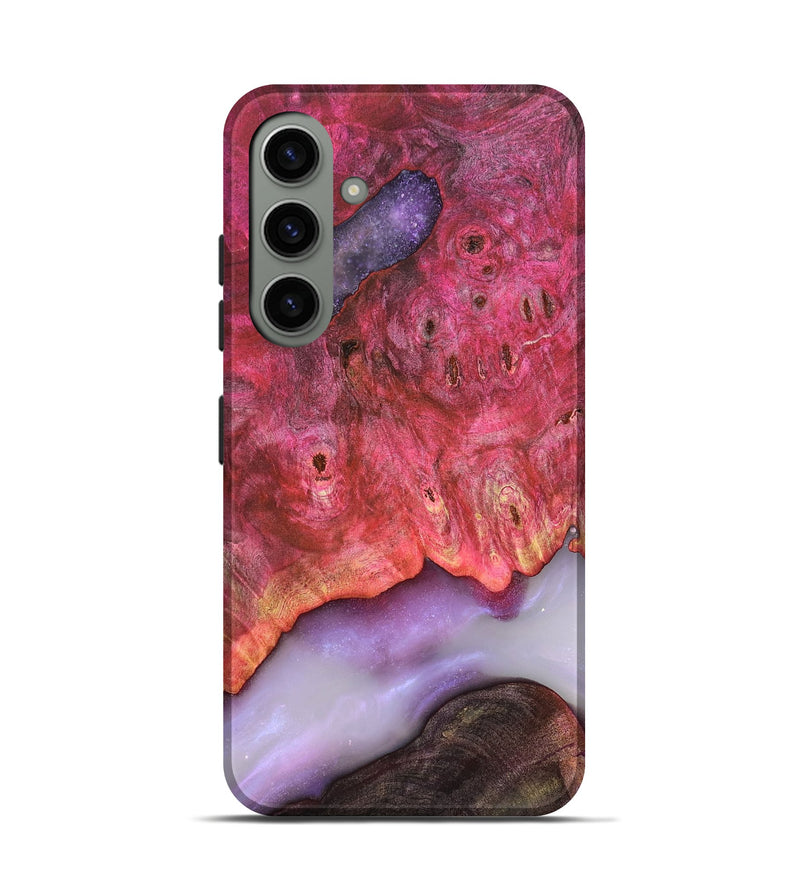 Galaxy S24 Wood Live Edge Phone Case - Dixie (Clear, 819261)