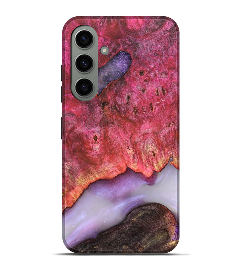 Galaxy S24 Plus Wood Live Edge Phone Case - Dixie (Clear, 819261)