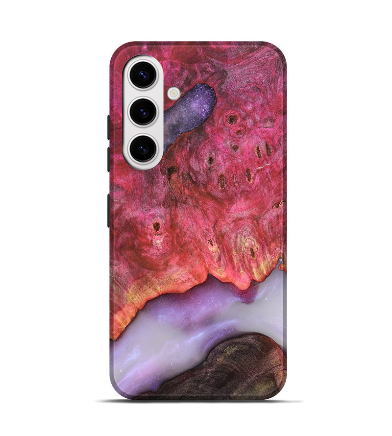 Galaxy S25 Wood Live Edge Phone Case - Dixie (Clear, 819261)