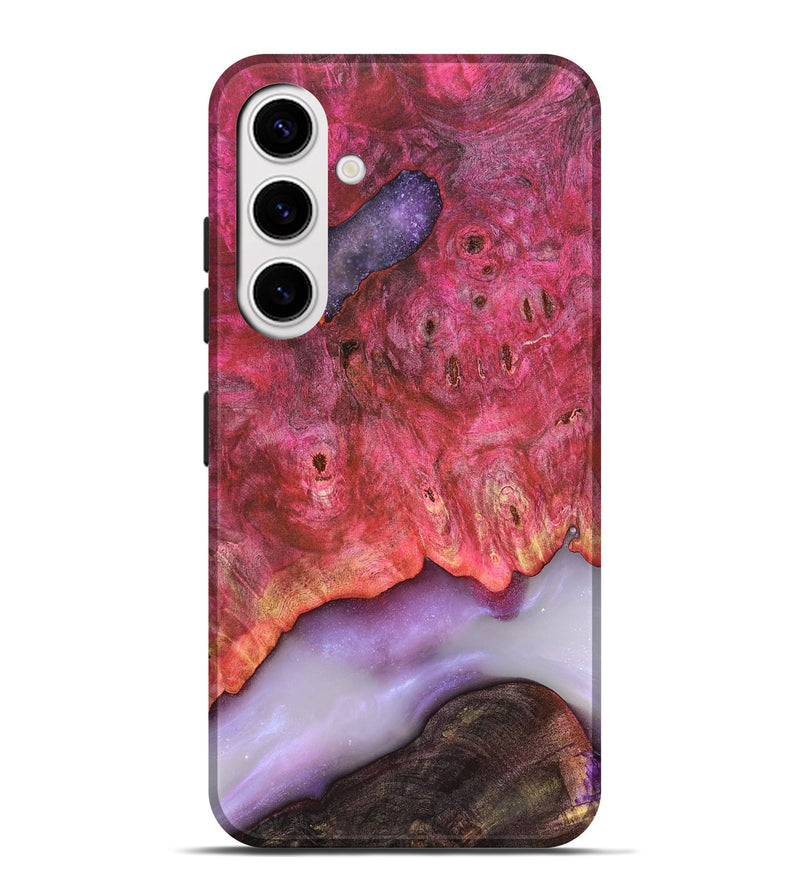 Galaxy S25 Plus Wood Live Edge Phone Case - Dixie (Clear, 819261)