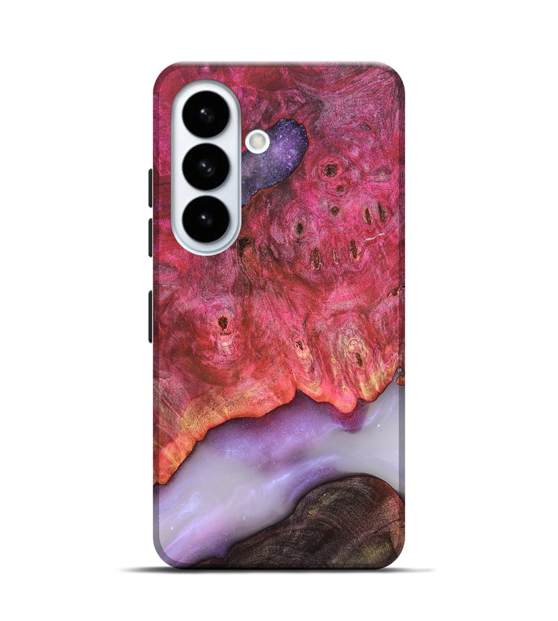 Galaxy S26 Wood Live Edge Phone Case - Dixie (Clear, 819261)