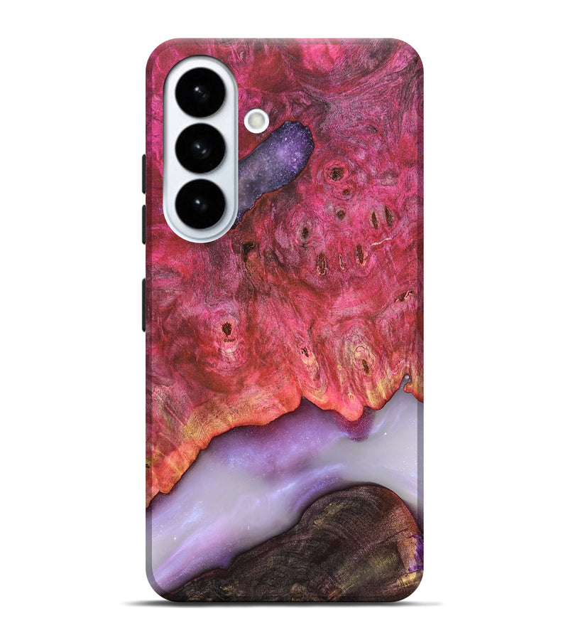 Galaxy S26 Plus Wood Live Edge Phone Case - Dixie (Clear, 819261)