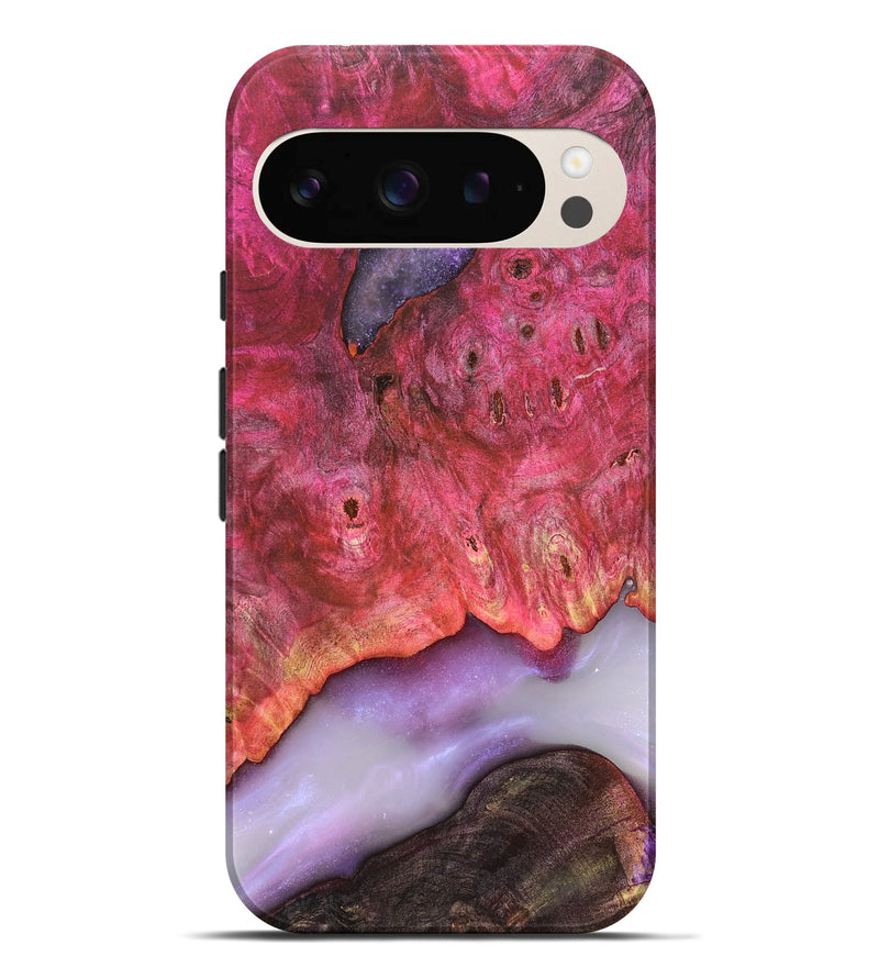 Pixel 9 Pro XL Wood Live Edge Phone Case - Dixie (Clear, 819261)