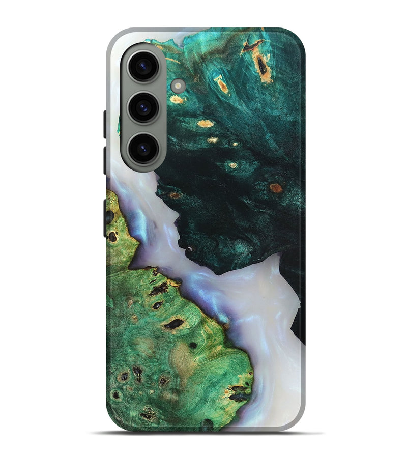 Galaxy S24 Plus Wood Live Edge Phone Case - Ambrose (Clear, 819262)