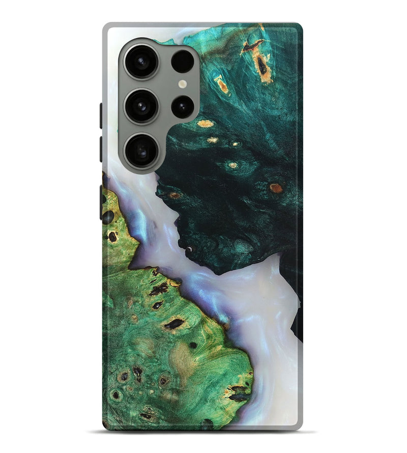 Galaxy S24 Ultra Wood Live Edge Phone Case - Ambrose (Clear, 819262)
