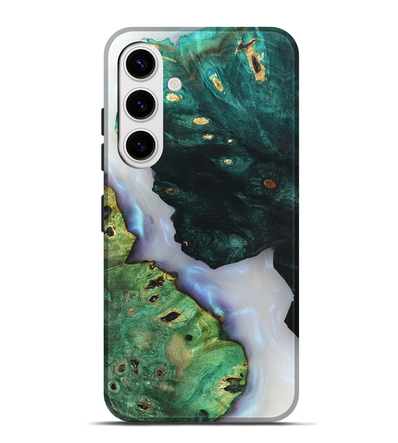 Galaxy S25 Plus Wood Live Edge Phone Case - Ambrose (Clear, 819262)