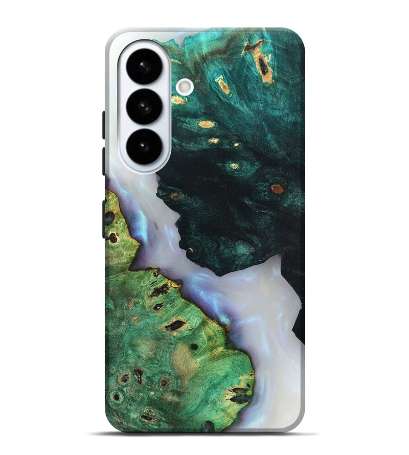 Galaxy S26 Plus Wood Live Edge Phone Case - Ambrose (Clear, 819262)