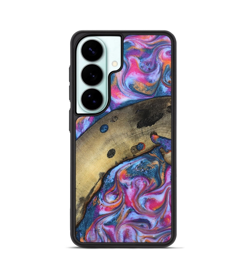 Galaxy S26 Wood Phone Case - Indie (Blue, 819263)