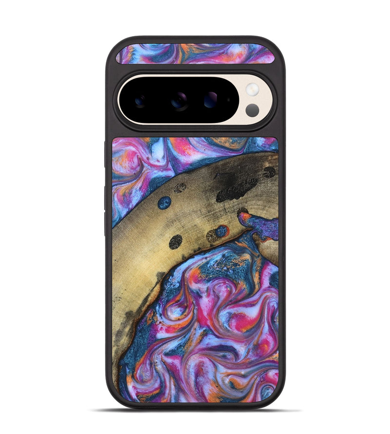 Pixel 10 Wood Phone Case - Indie (Blue, 819263)