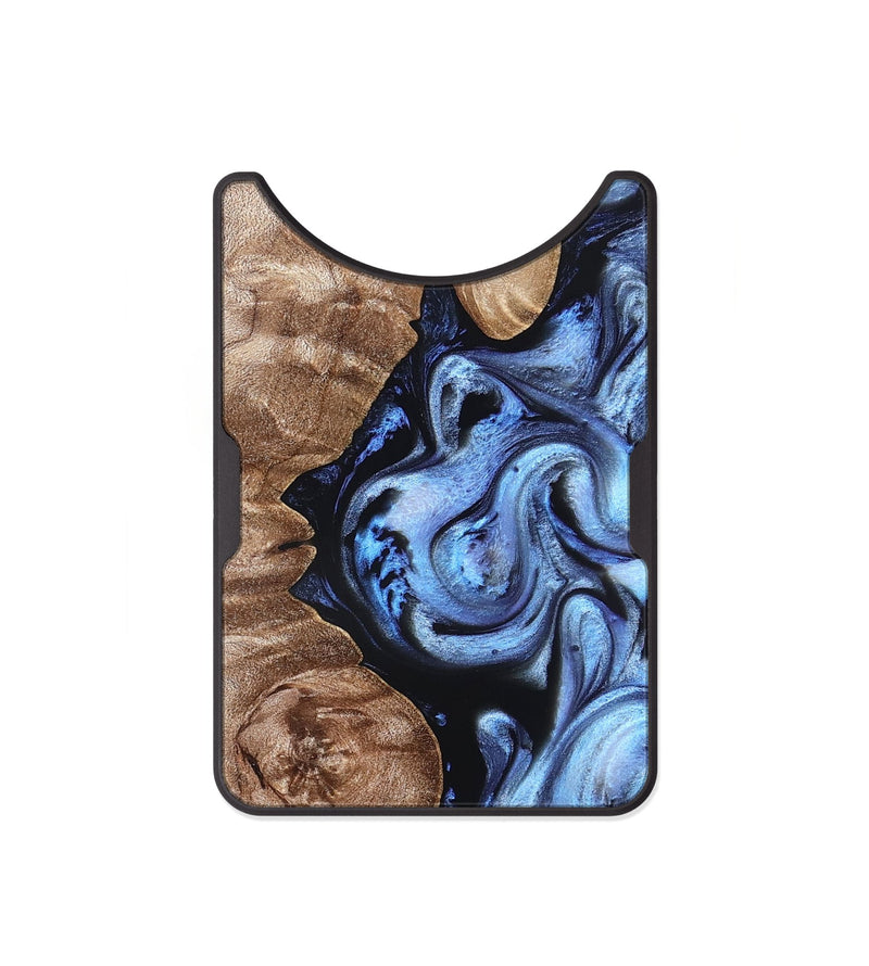Alloy Wood Wallet - Helen (Blue, 819264)