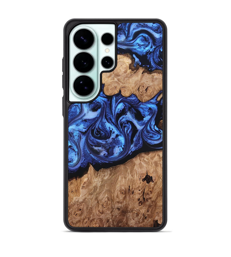 Galaxy S26 Ultra Wood Phone Case - Ina (Blue, 819265)
