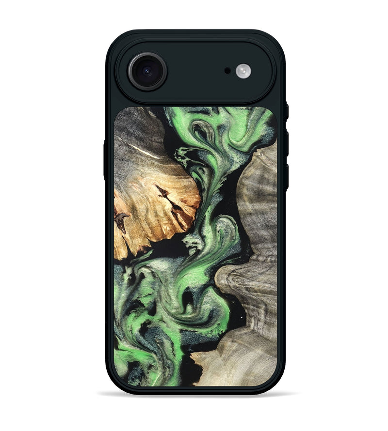 iPhone 17 Air Wood Phone Case - Anakin (Green, 819266)
