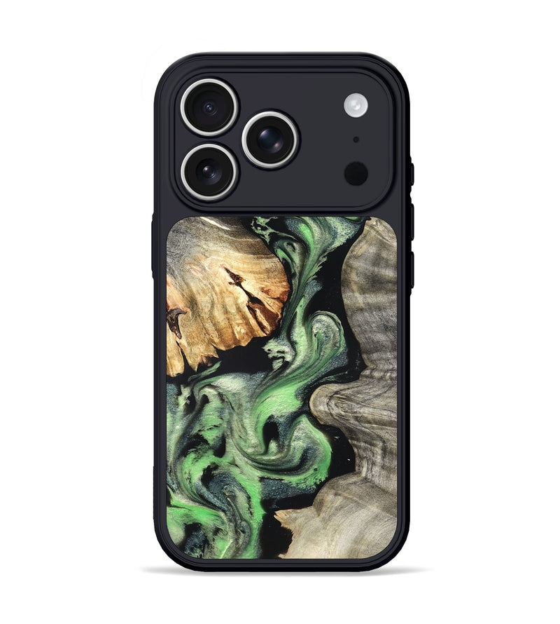 iPhone 17 Pro Wood Phone Case - Anakin (Green, 819266)