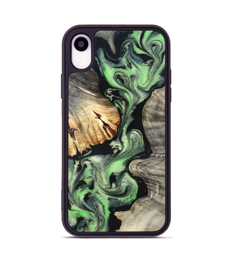 iPhone Xr Wood Phone Case - Anakin (Green, 819266)